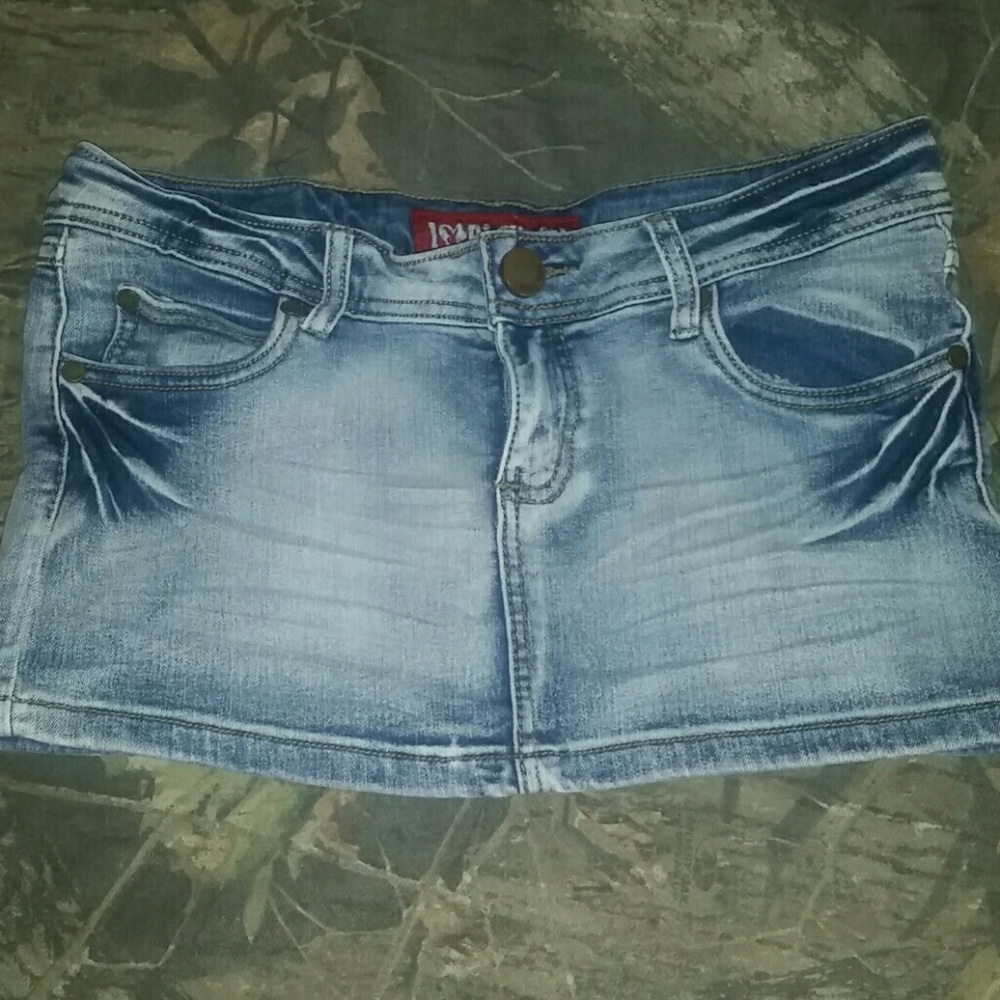 playboy Jean skirt